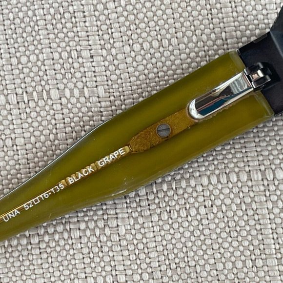 English Laundry Women Eyeglasses Frame Black/Grape Tone Glasses UNA 52[]16 135 - Picture 9 of 12